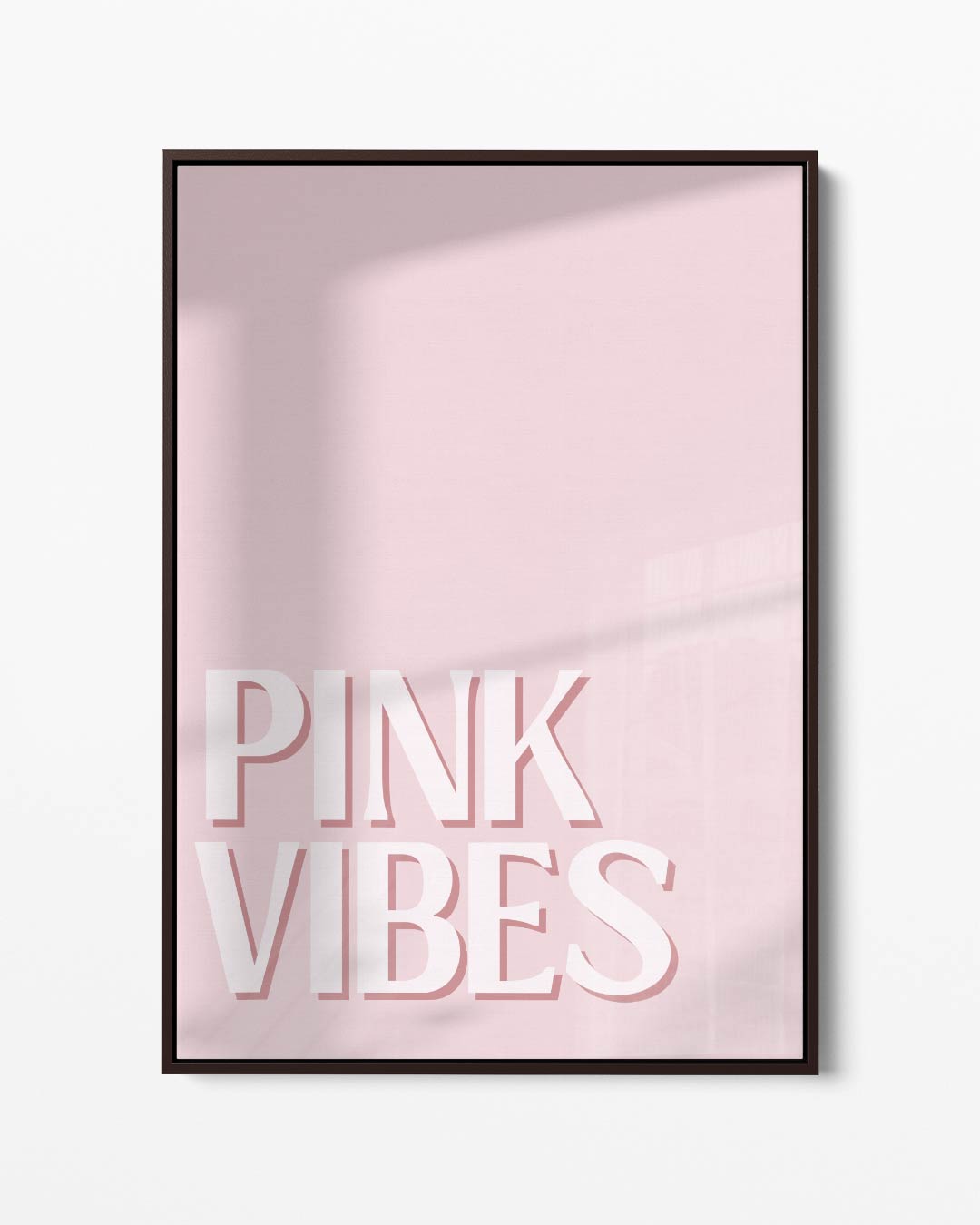 Pink Vibes Poster Kunstwerk-canvas-dibond-plexiglas-wanddecoratie-WallArtistic