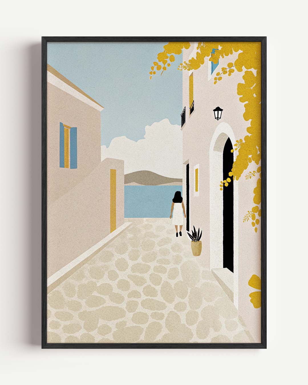 Dromerige Mediterraanse Escape Poster