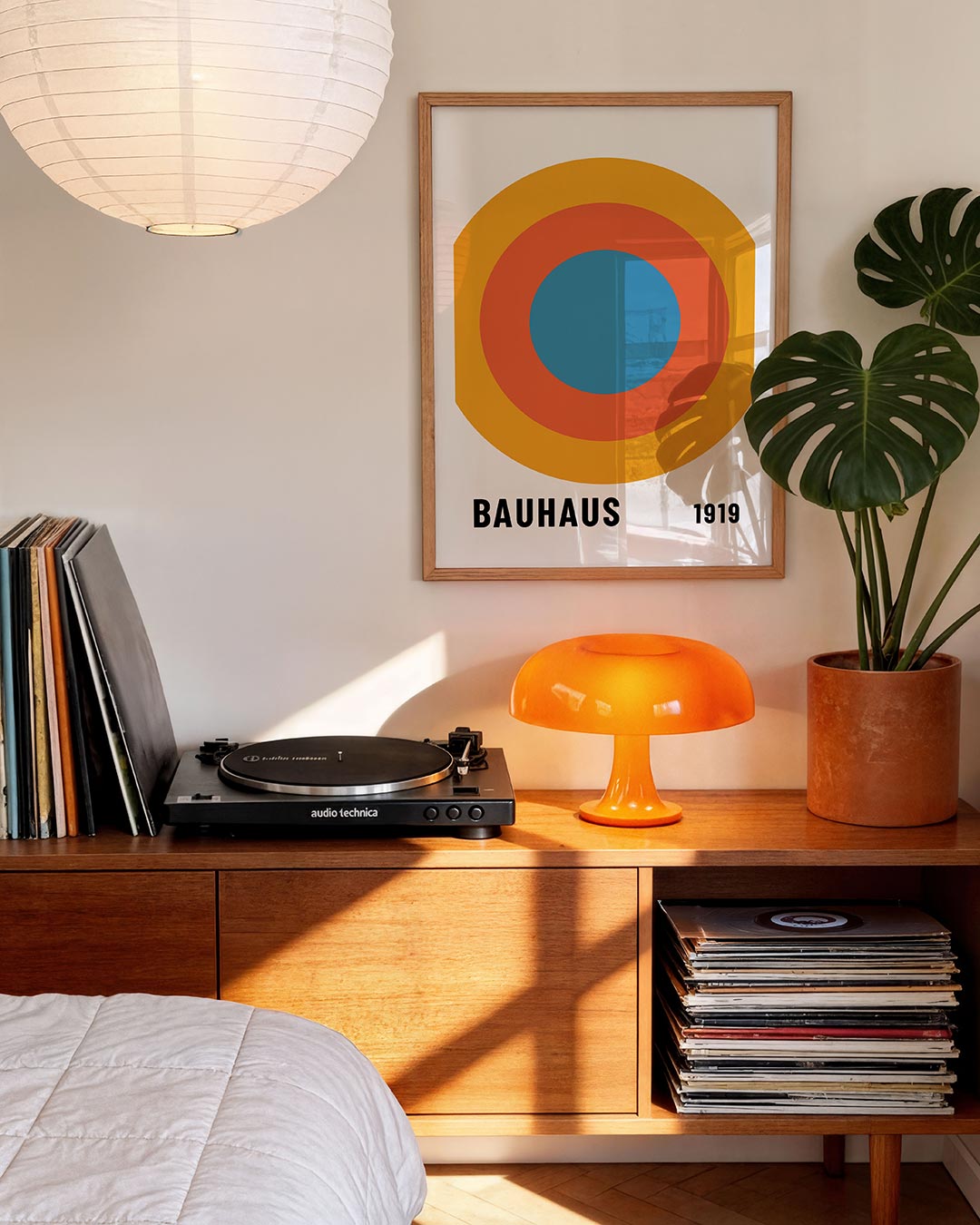 Cirkelvormen en kleur Poster