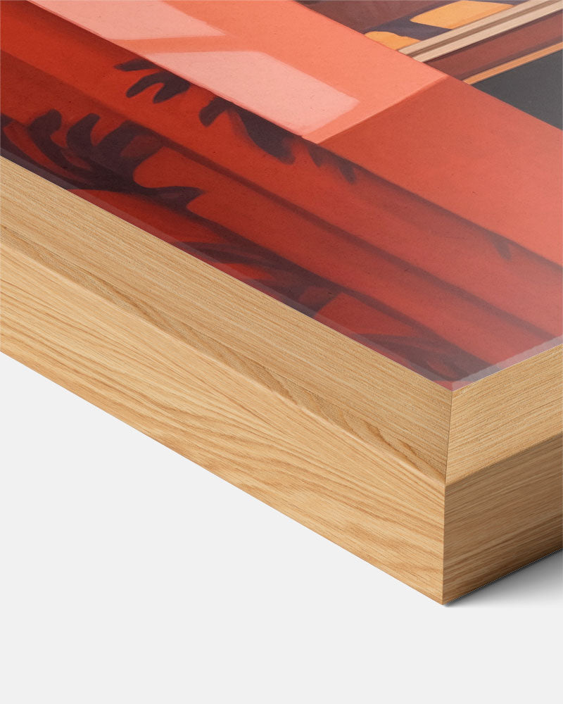 Elegant Zomerzicht Poster-WallArtistic