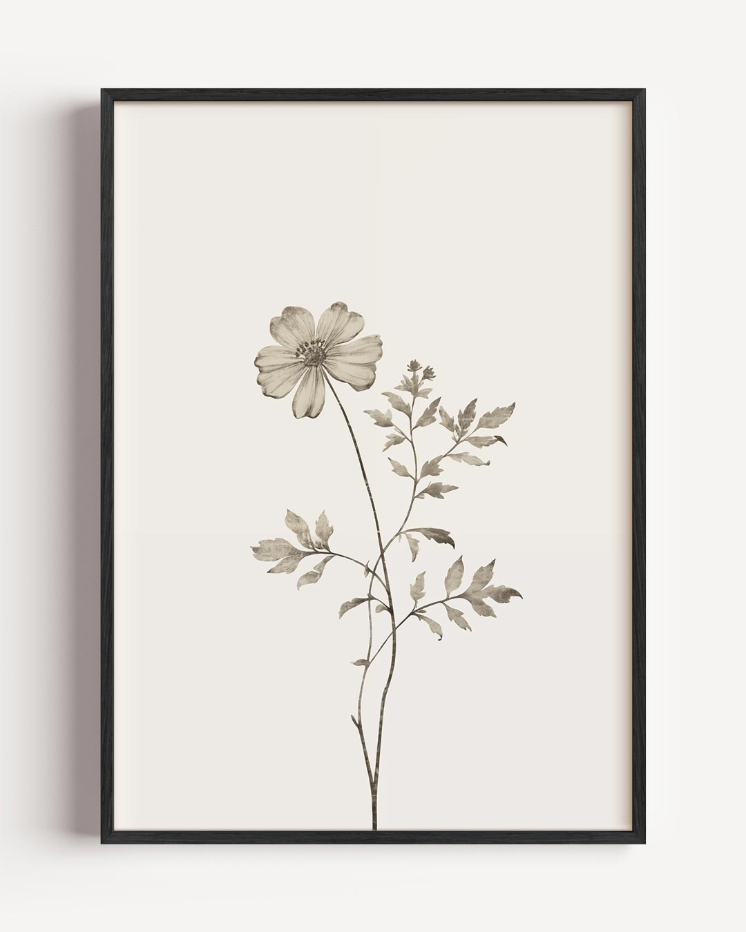 Elegante Botanische Kunstposter-WallArtistic