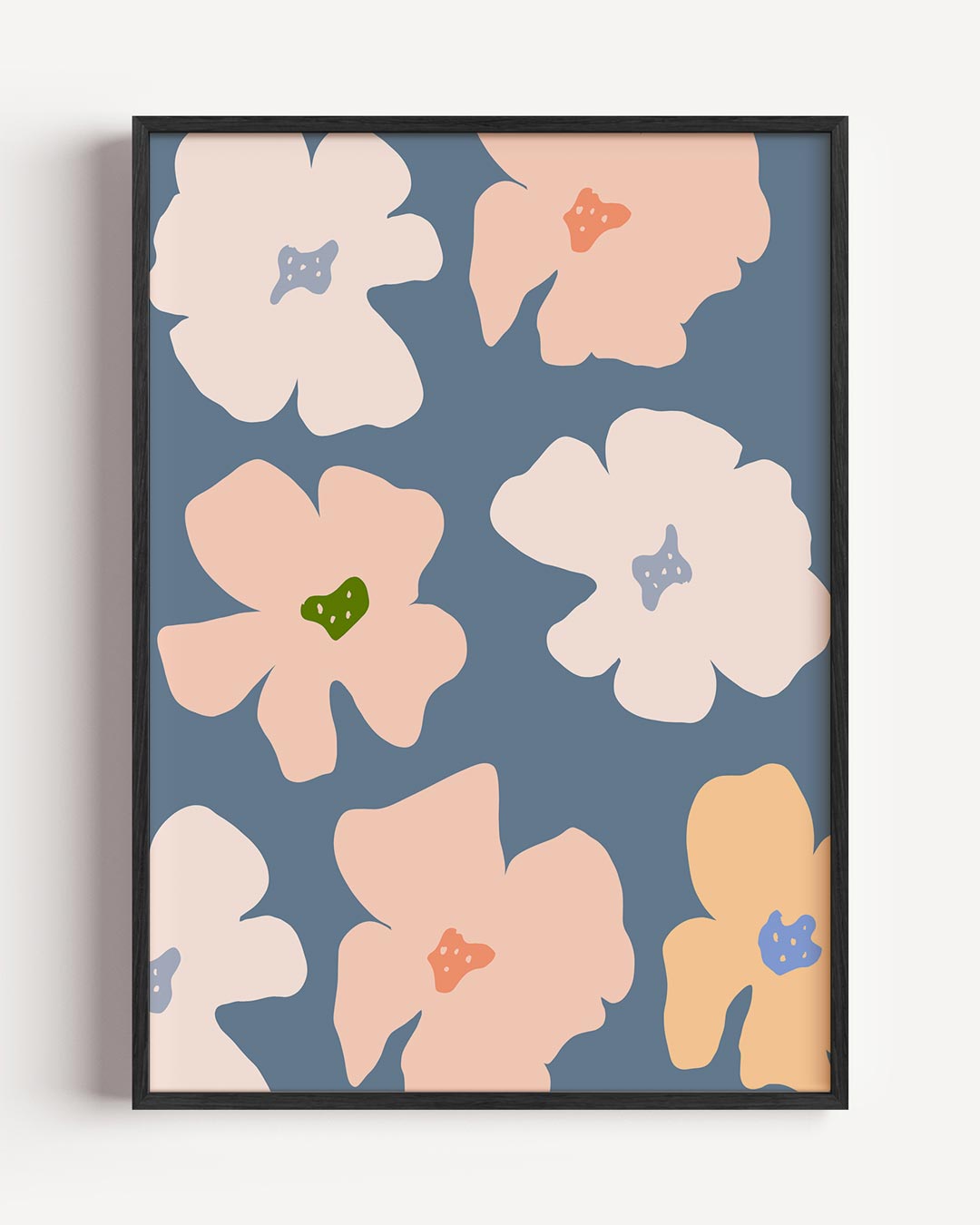 Vrolijke Bloemenpracht Poster-WallArtistic