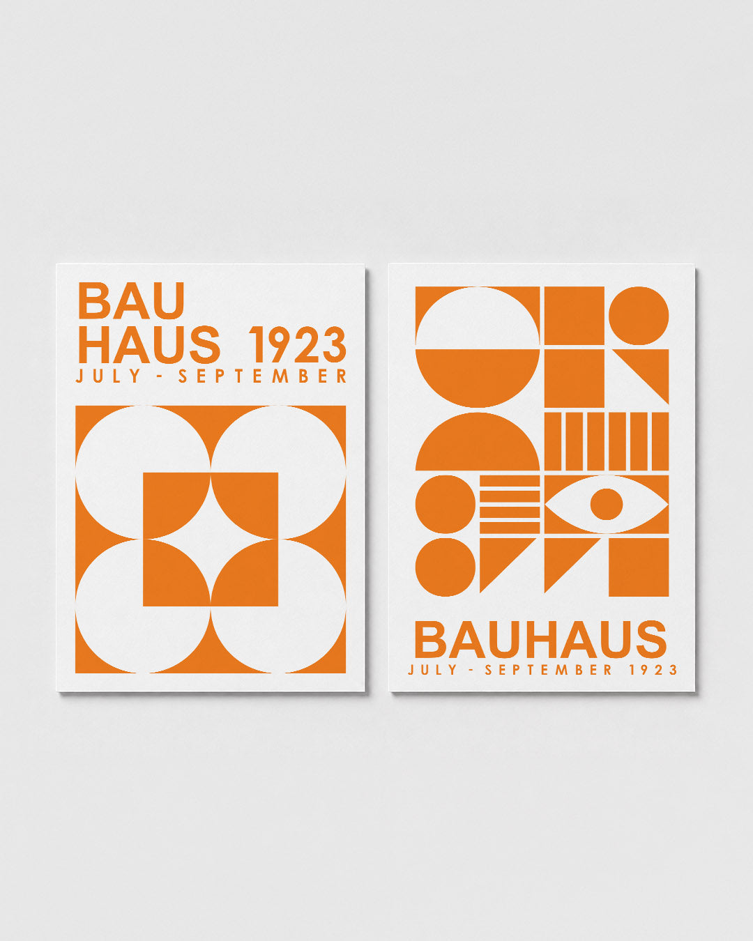 Vormen en vlakken Posterset
