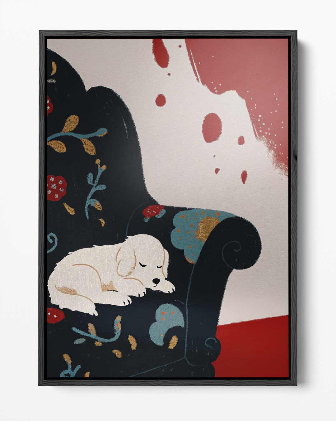 Slaapgezelschap Kunstwerk-canvas-dibond-plexiglas-wanddecoratie-WallArtistic