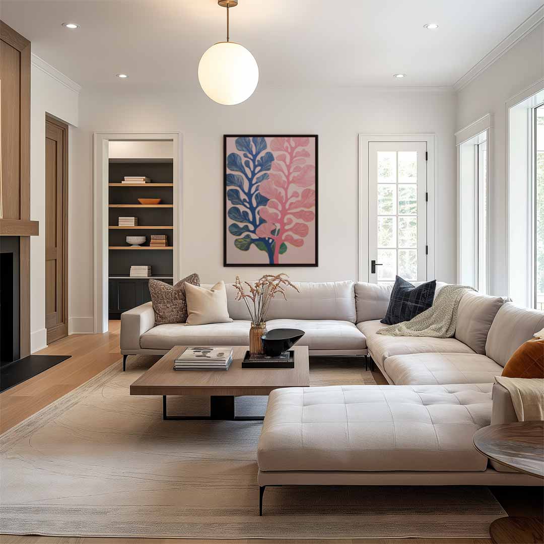 Bloeiende Fantasie Kunstwerk-canvas-dibond-plexiglas-wanddecoratie-WallArtistic
