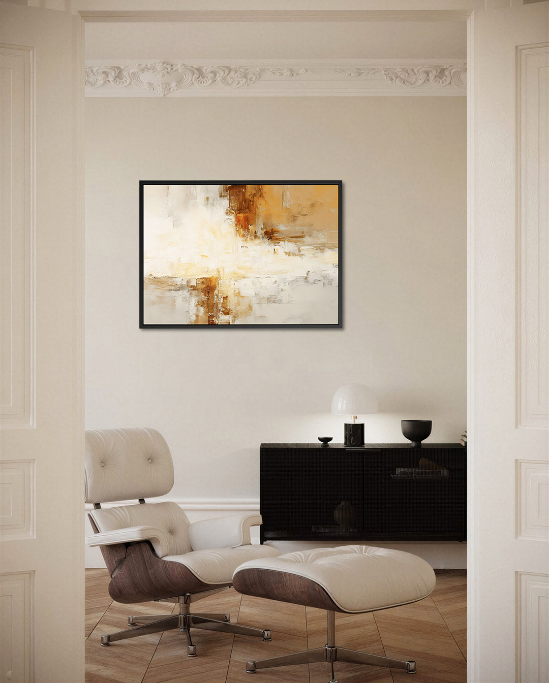 Warme kleuren harmonie Kunstwerk