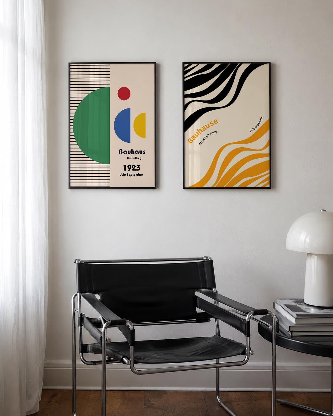 Vormen en kleurvlakken Posterset