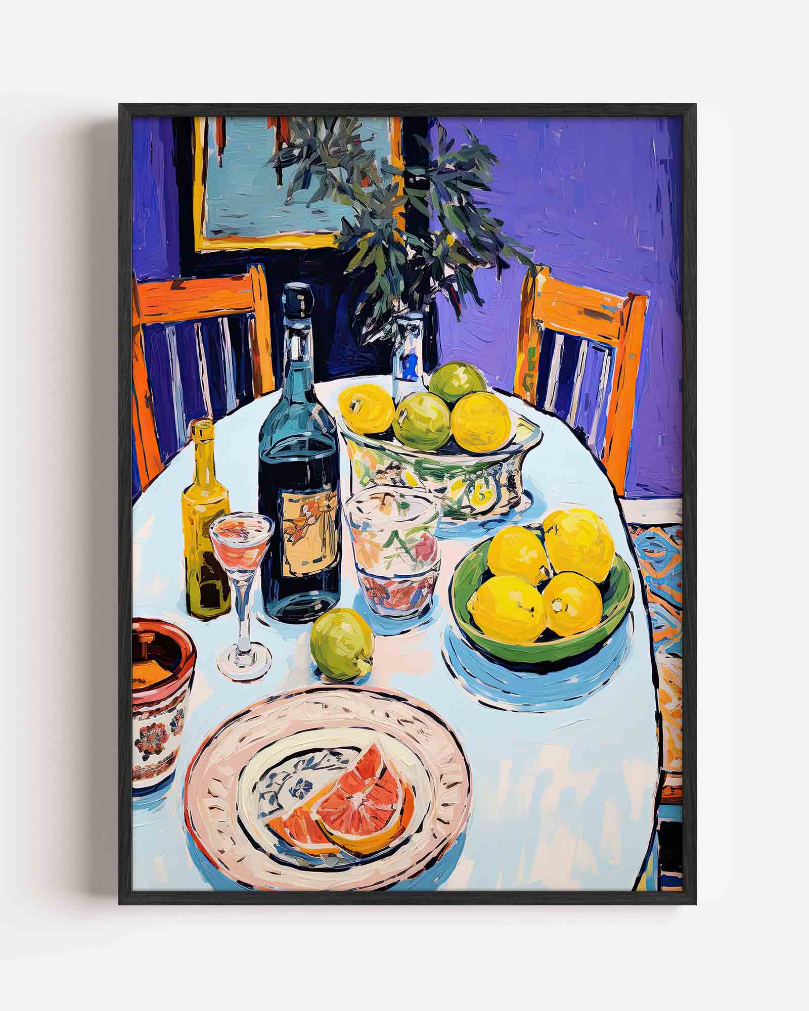 Stilleven met citrus Poster