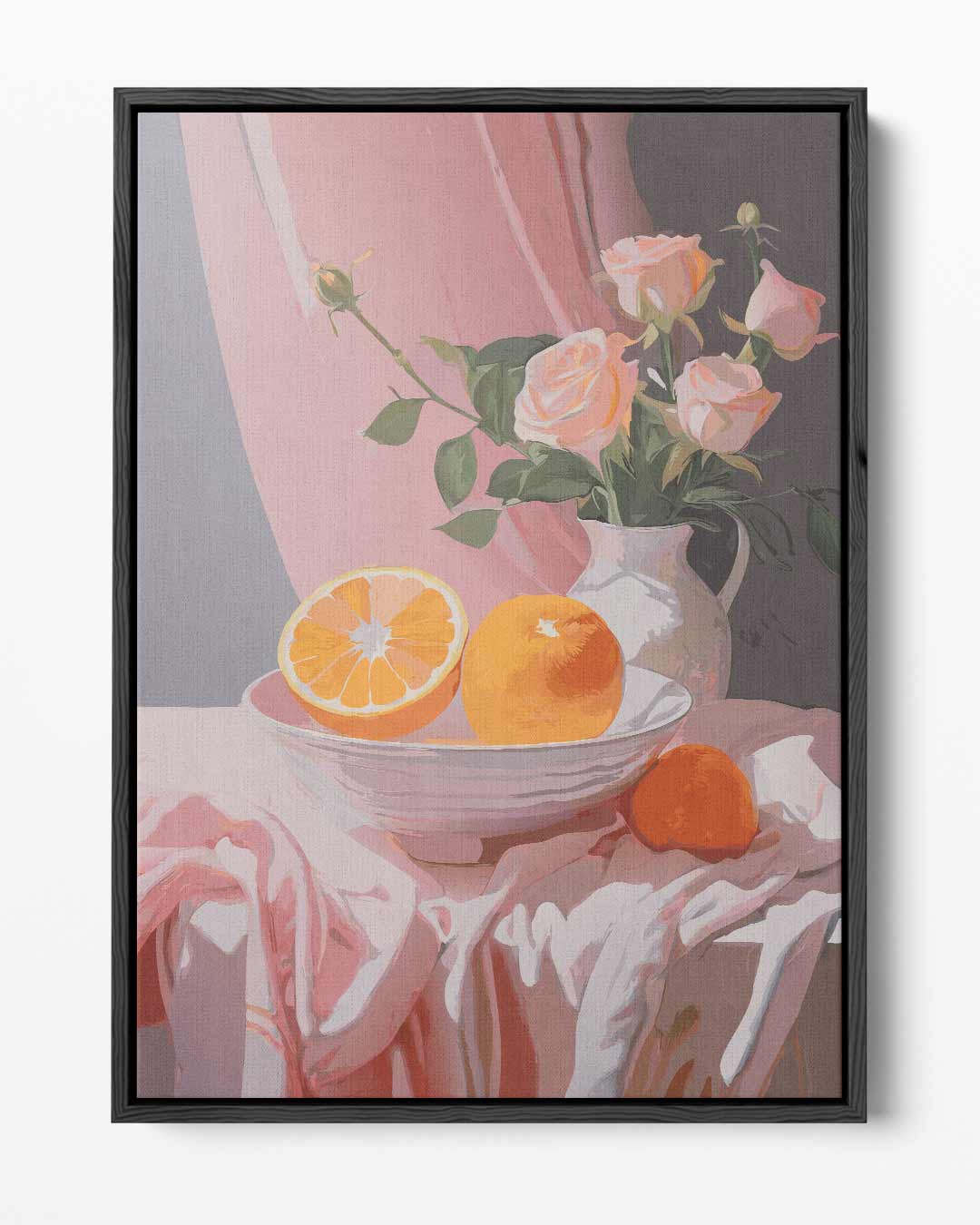 Zomerse Stilleven Kunstwerk-canvas-dibond-plexiglas-wanddecoratie-WallArtistic