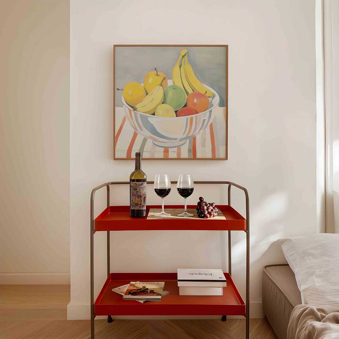Fruit in schaal Poster