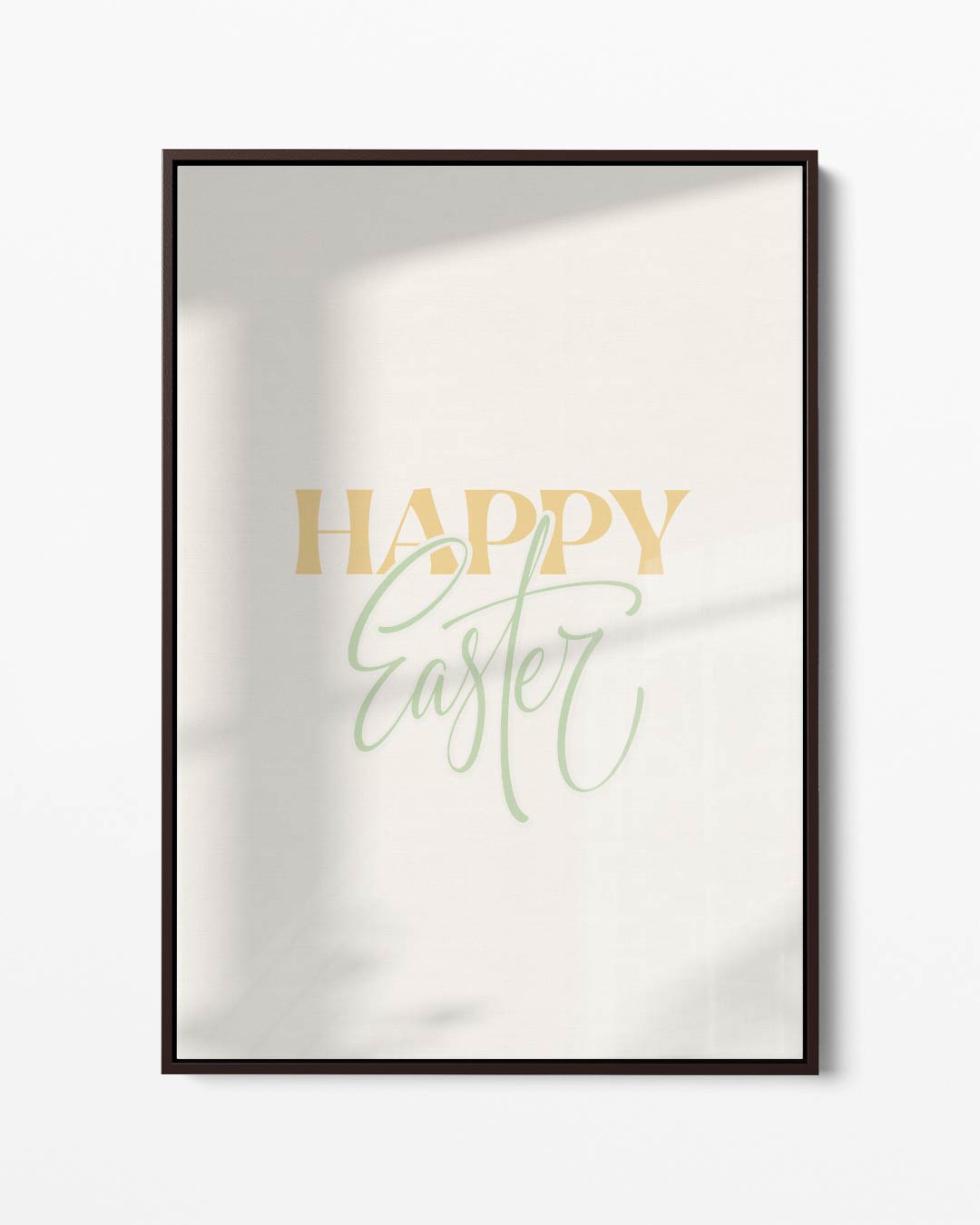 Happy Easter Poster Kunstwerk-canvas-dibond-plexiglas-wanddecoratie-WallArtistic