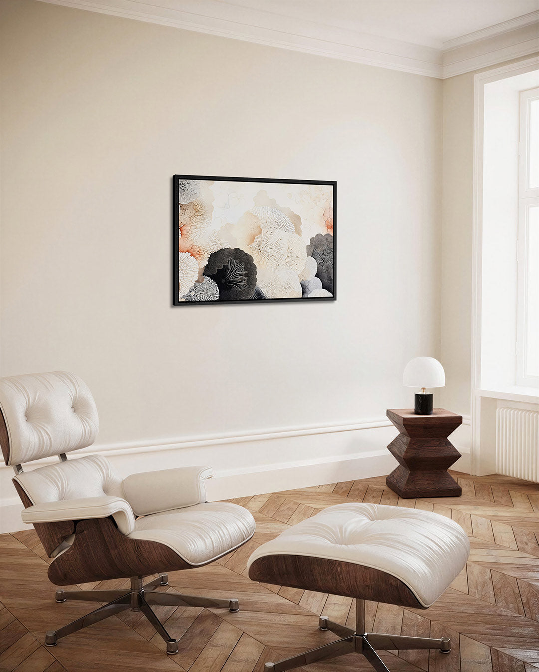 Organische vormen Kunstwerk
