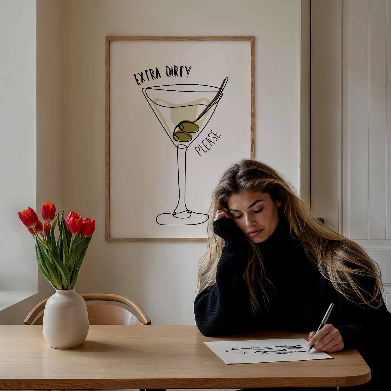 Extra Dirty Martini Poster