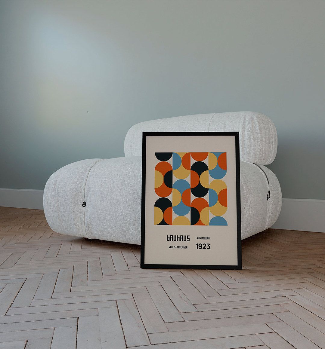 Vormritme en kleur Poster