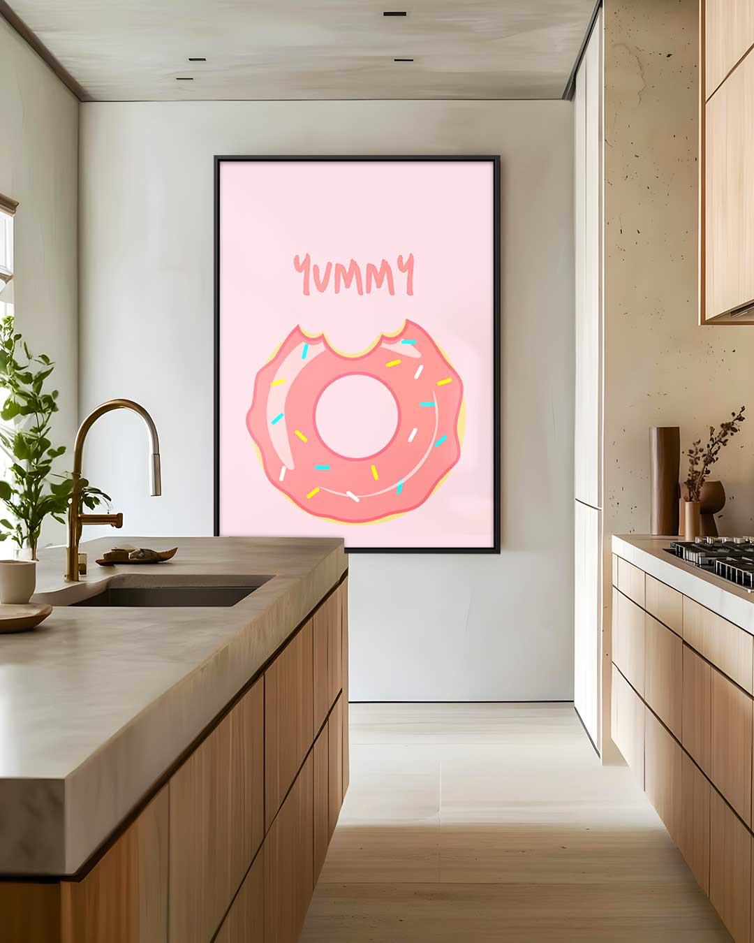 Donut Droom Kunstwerk-canvas-dibond-plexiglas-wanddecoratie-WallArtistic