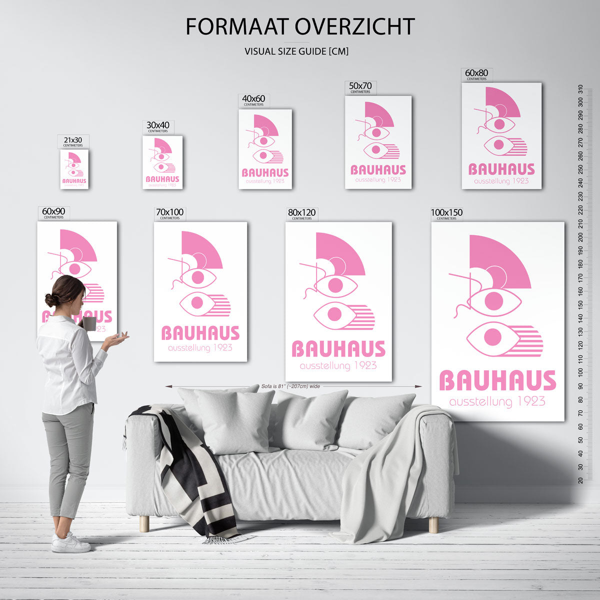 Vormen en vlakken Poster