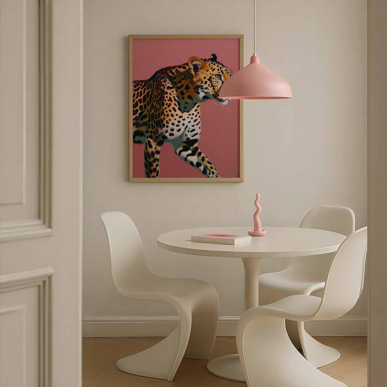 Safari Chic Luipaard Poster