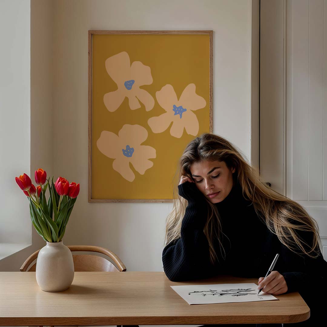 Bloemenpracht Poster-WallArtistic