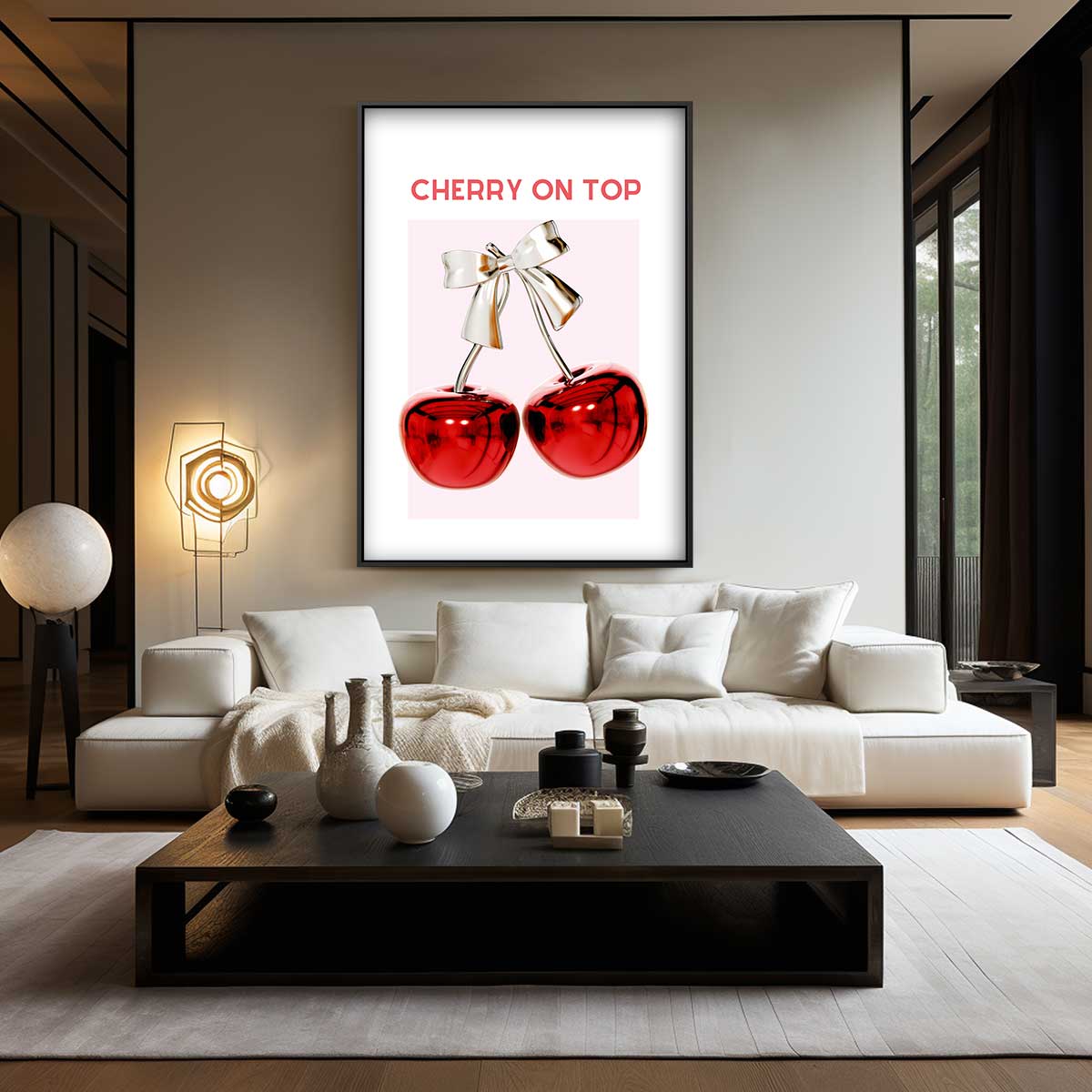 Cherry on Top Kunstwerk-canvas-dibond-plexiglas-wanddecoratie-WallArtistic