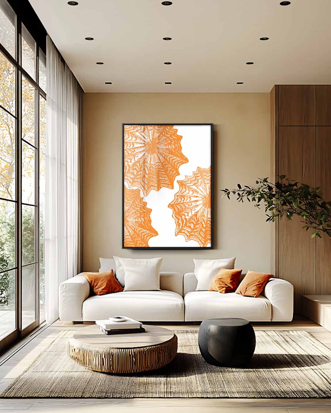 Zonnige Stalen Kunstwerk-canvas-dibond-plexiglas-wanddecoratie-WallArtistic