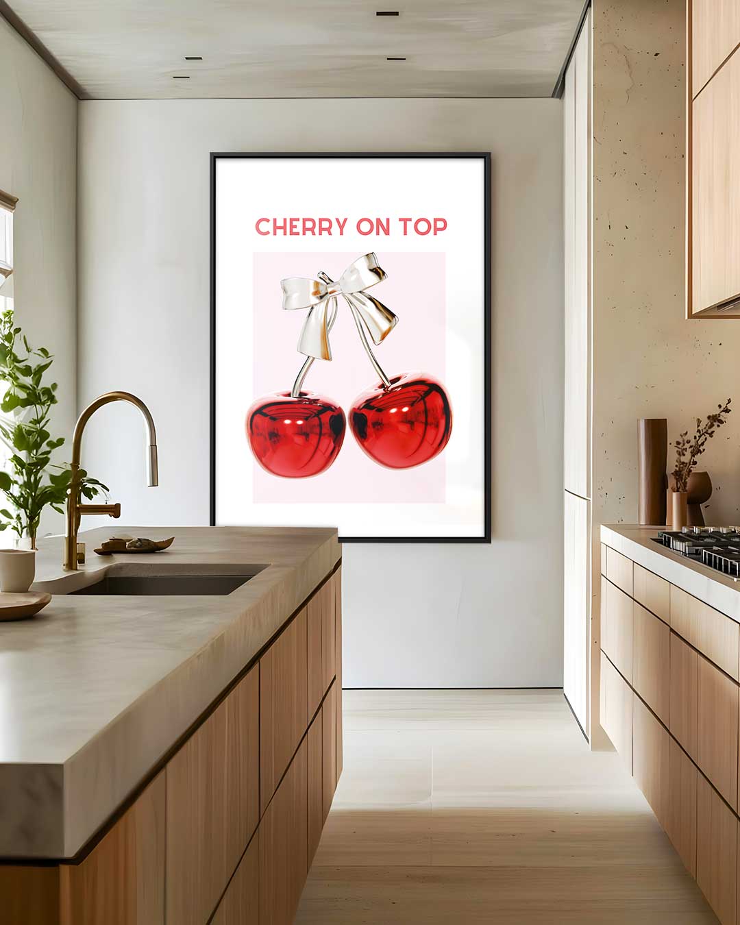 Cherry on Top Kunstwerk-canvas-dibond-plexiglas-wanddecoratie-WallArtistic