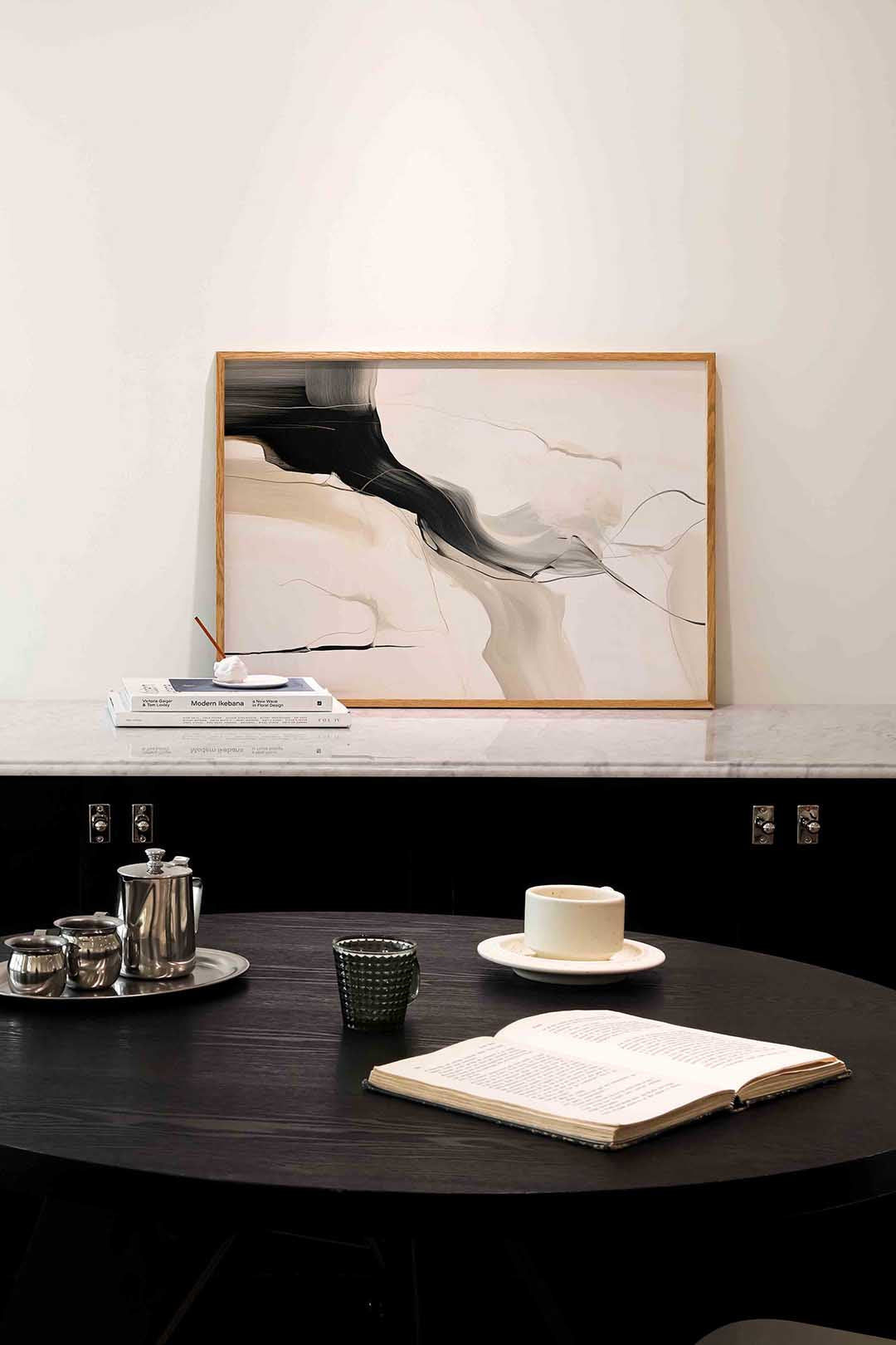 Abstracte lijnen Poster