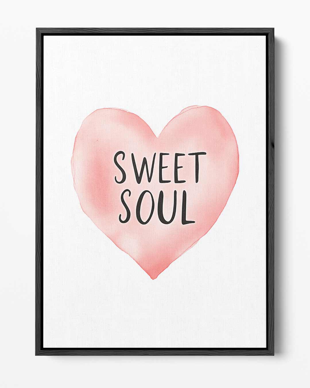 Sweet Soul Hartje Kunstwerk-canvas-dibond-plexiglas-wanddecoratie-WallArtistic