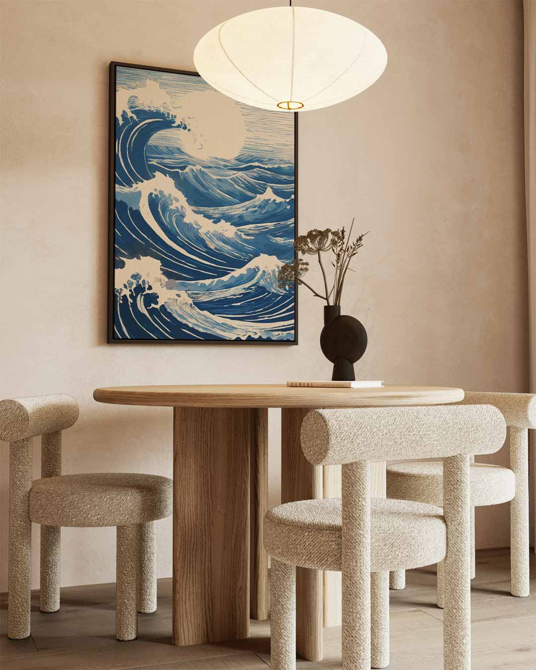 Golven van de Oceaan Kunstwerk-canvas-dibond-plexiglas-wanddecoratie-WallArtistic