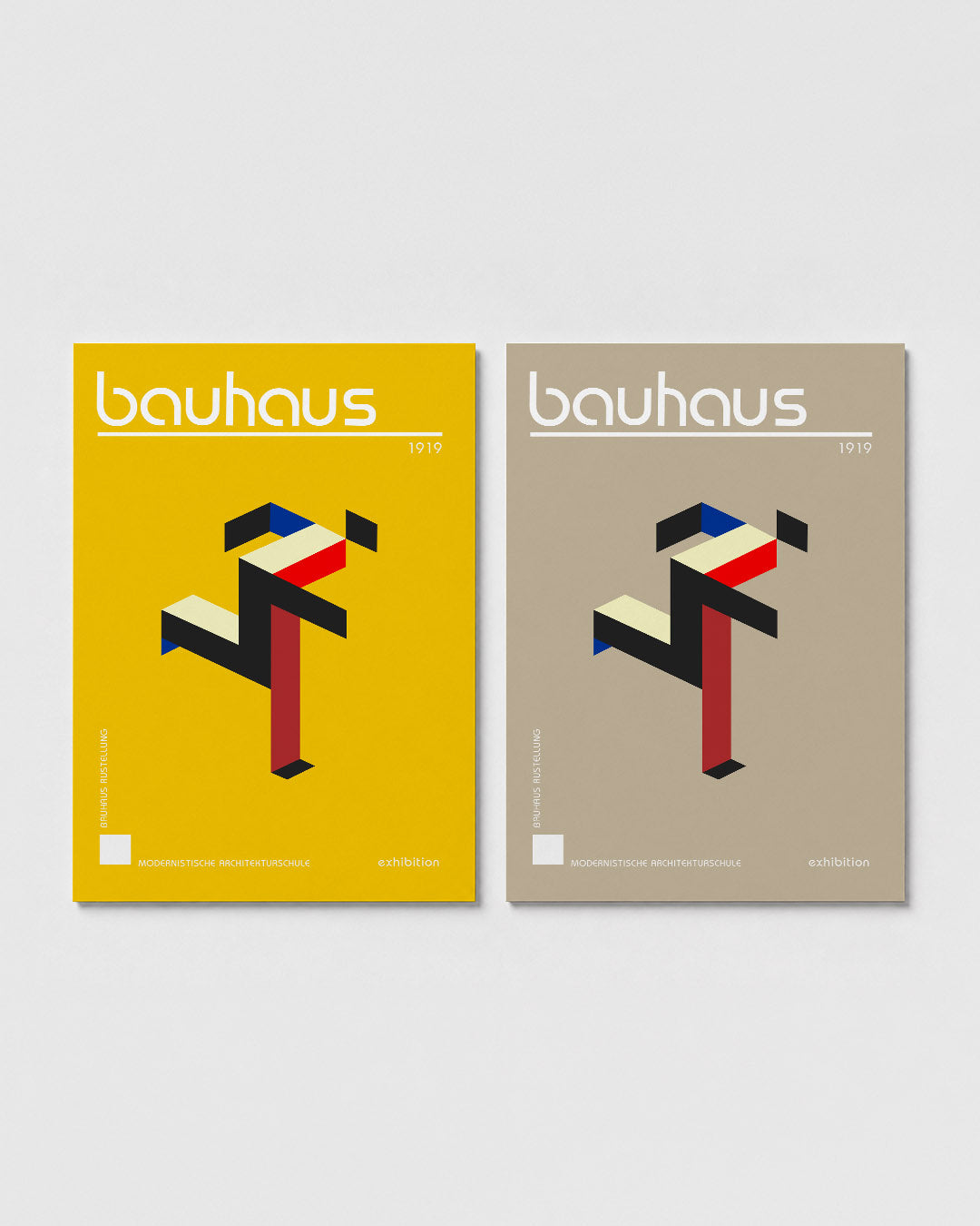 Kleurrijke vormen Posterset