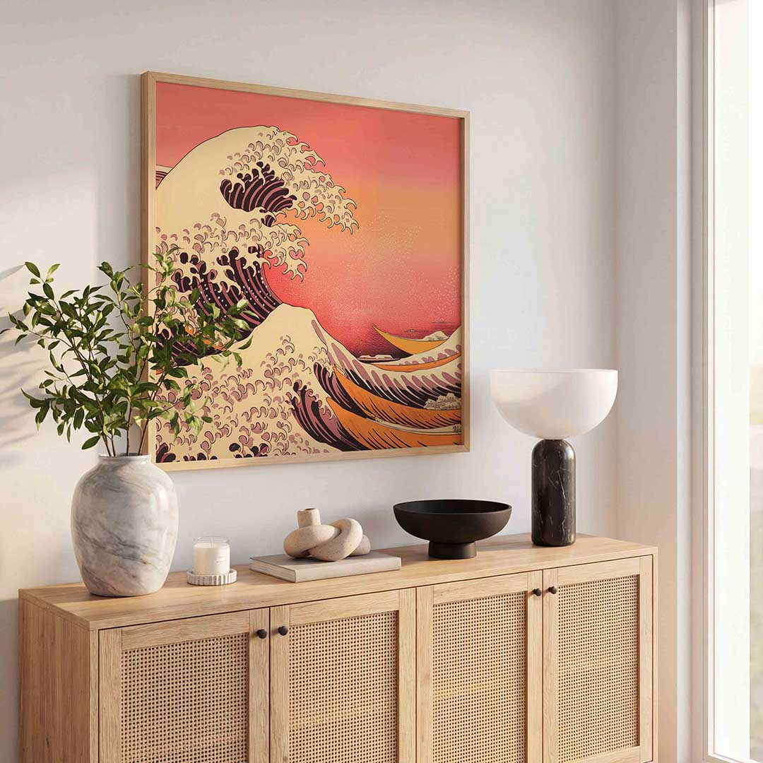 Grote golf Poster