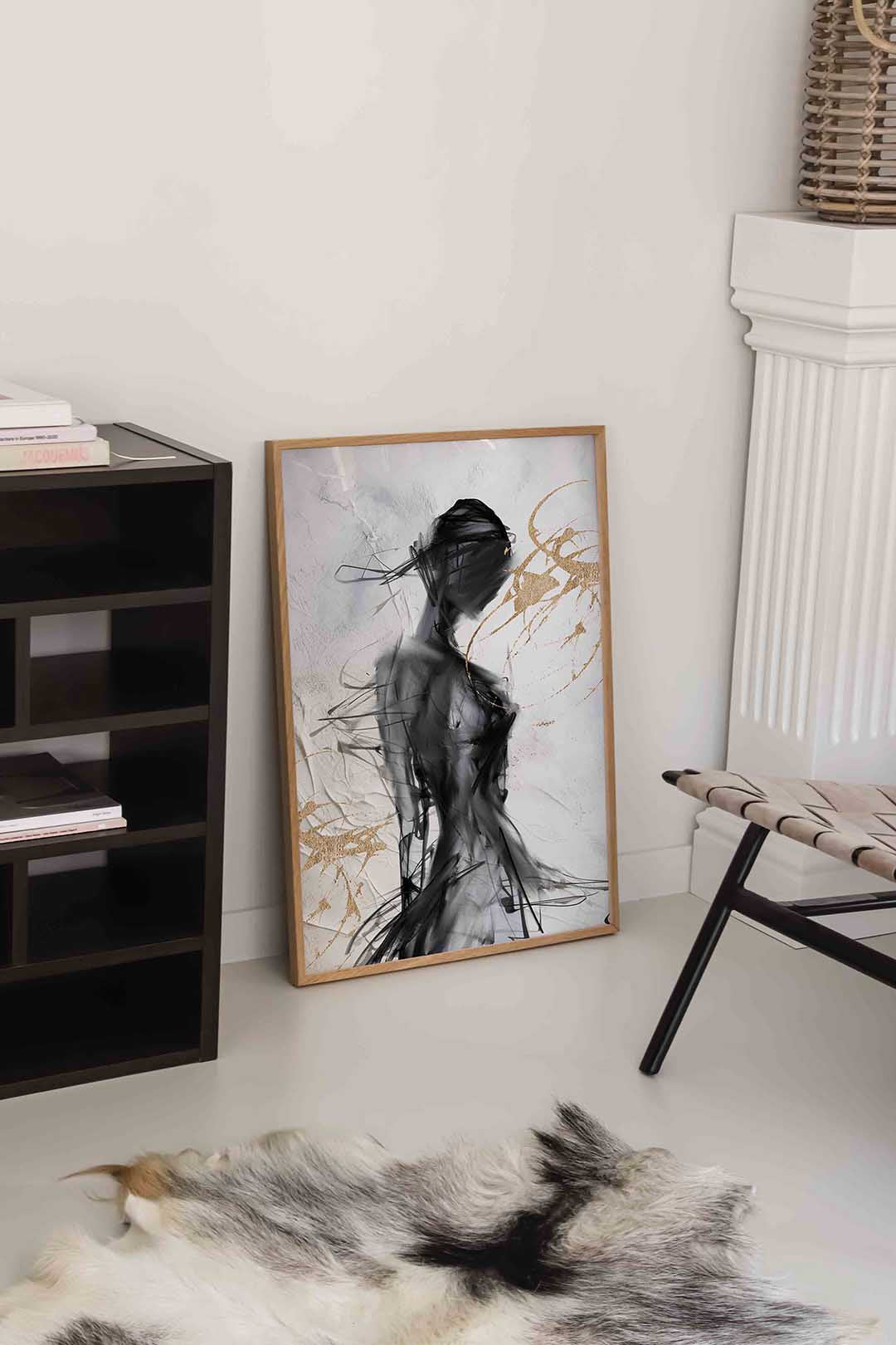 Abstracte figuur Poster