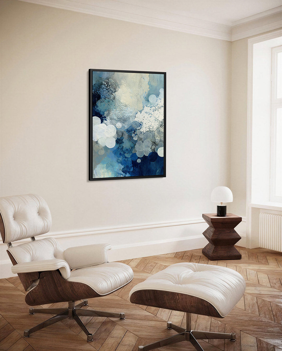 Dromerige cirkelpatronen Kunstwerk