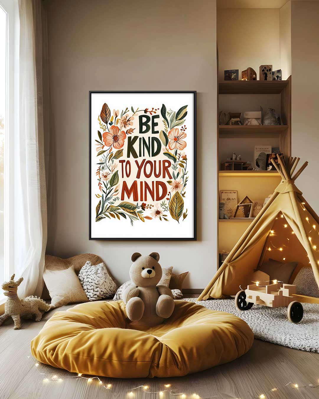Botanische Motivatieposter Kunstwerk-canvas-dibond-plexiglas-wanddecoratie-WallArtistic