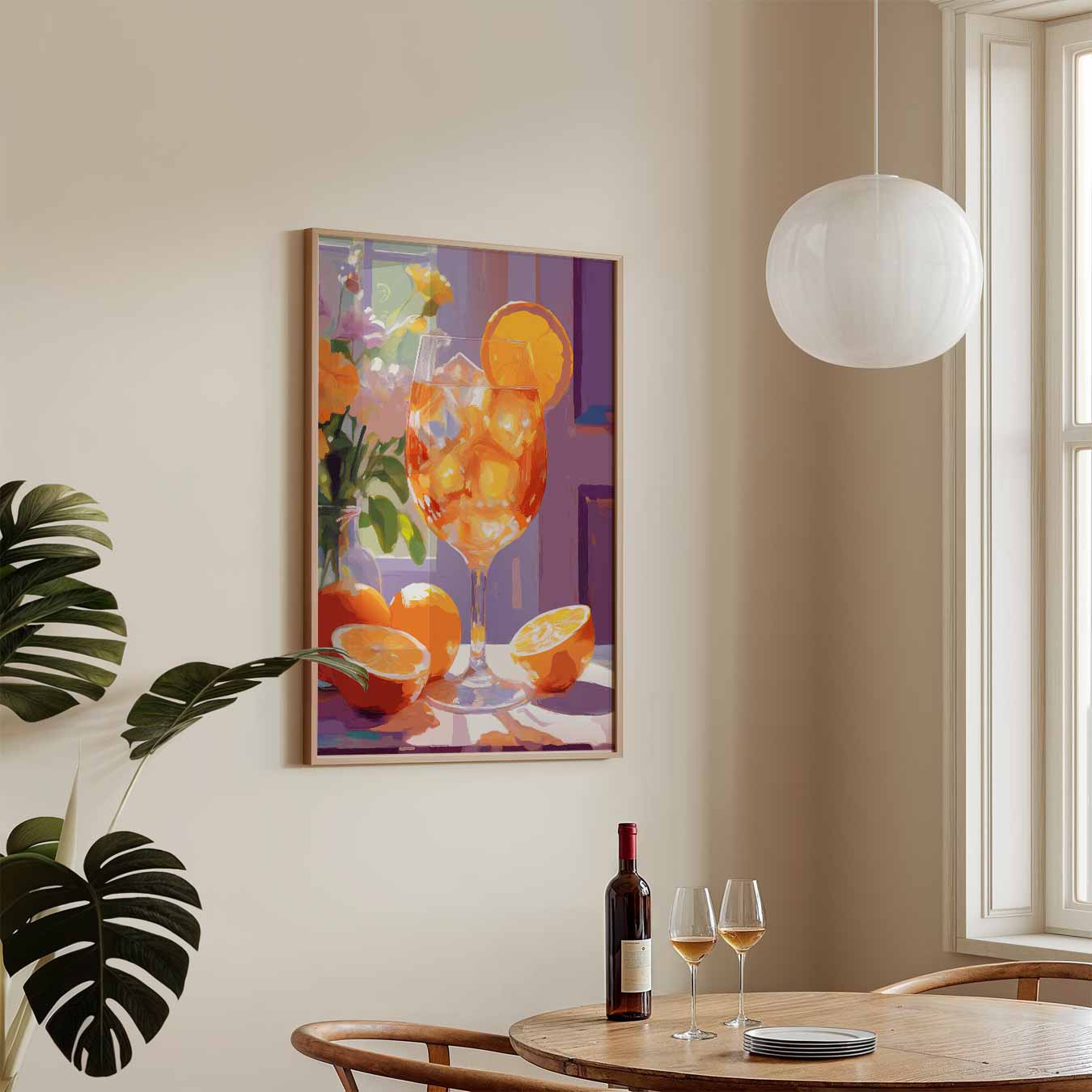 Zomerse Citrus Verfrissing Poster