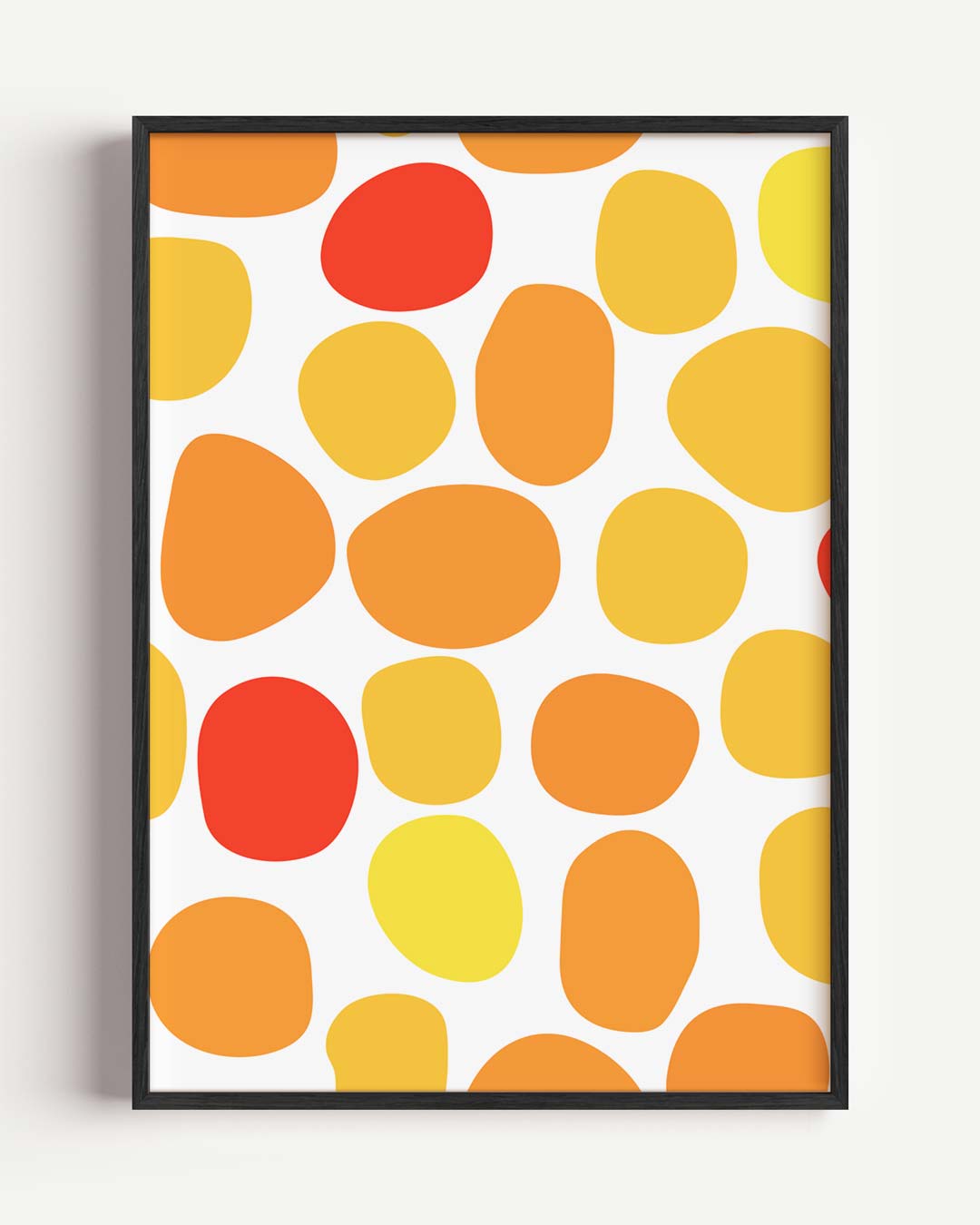 Vrolijke Kleuren Spetters Poster