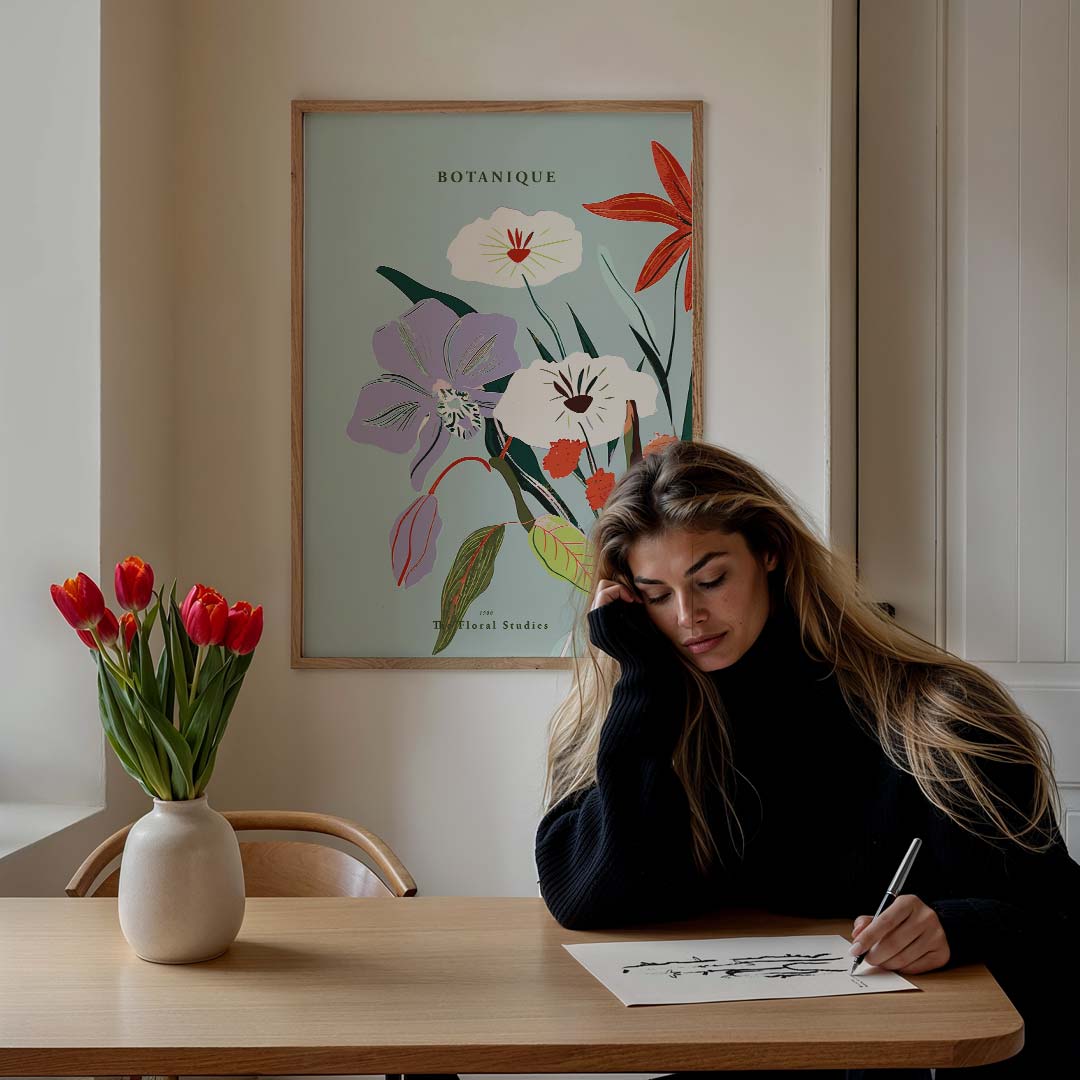 Botanique Bloemenpracht Poster-WallArtistic