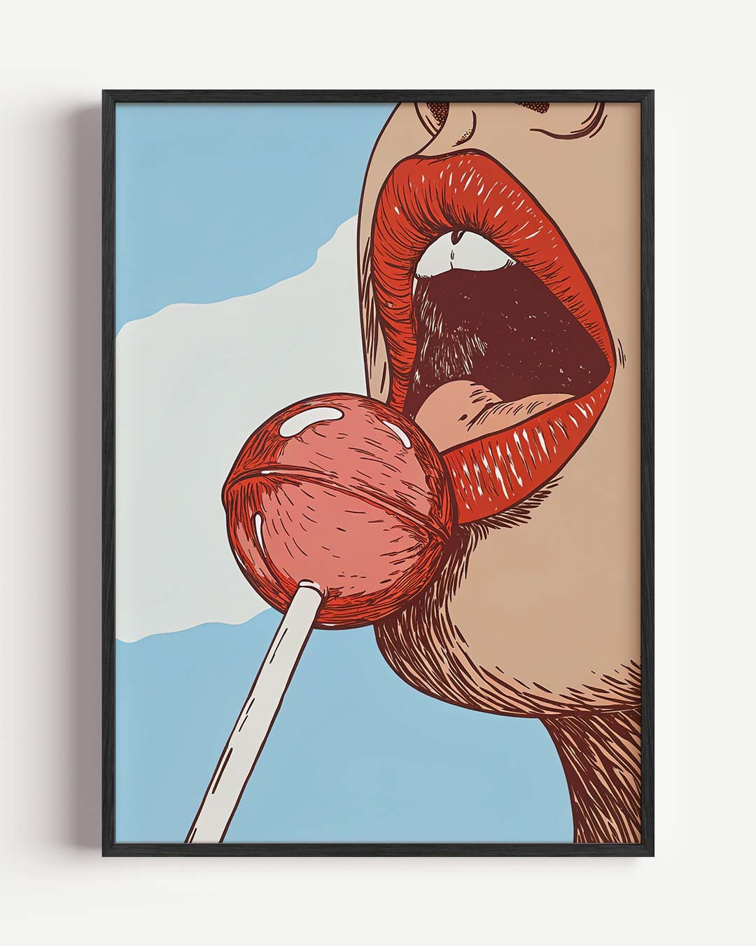 Pop-art Poster Lolly Poster