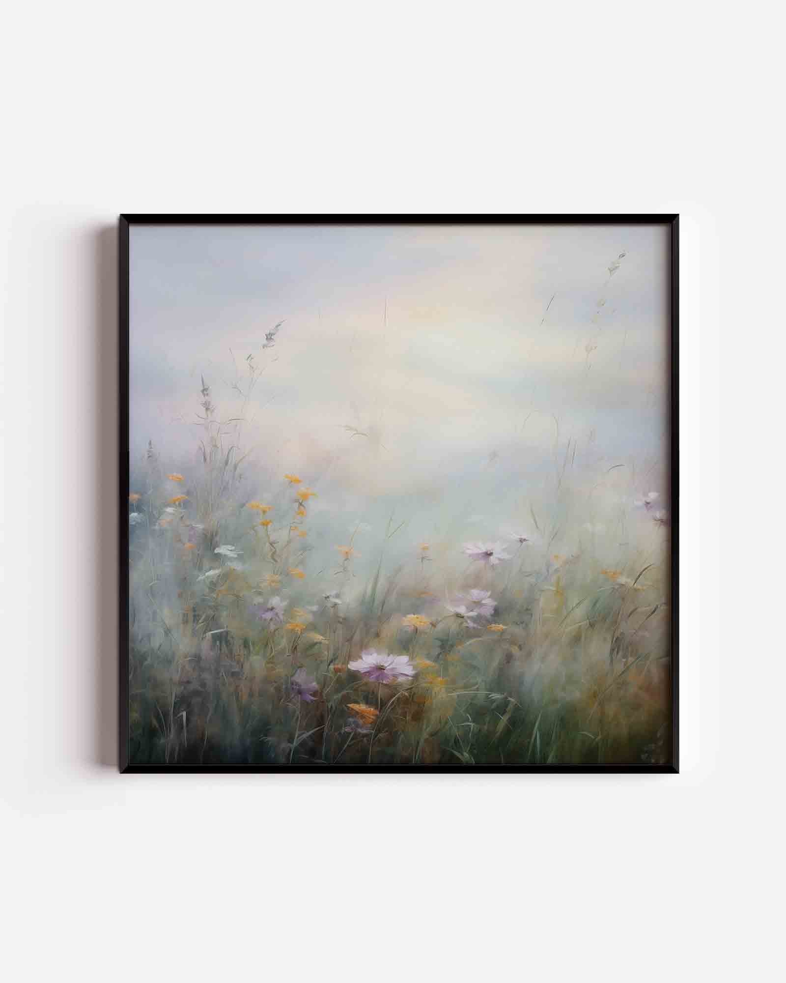Bloemenveld Poster