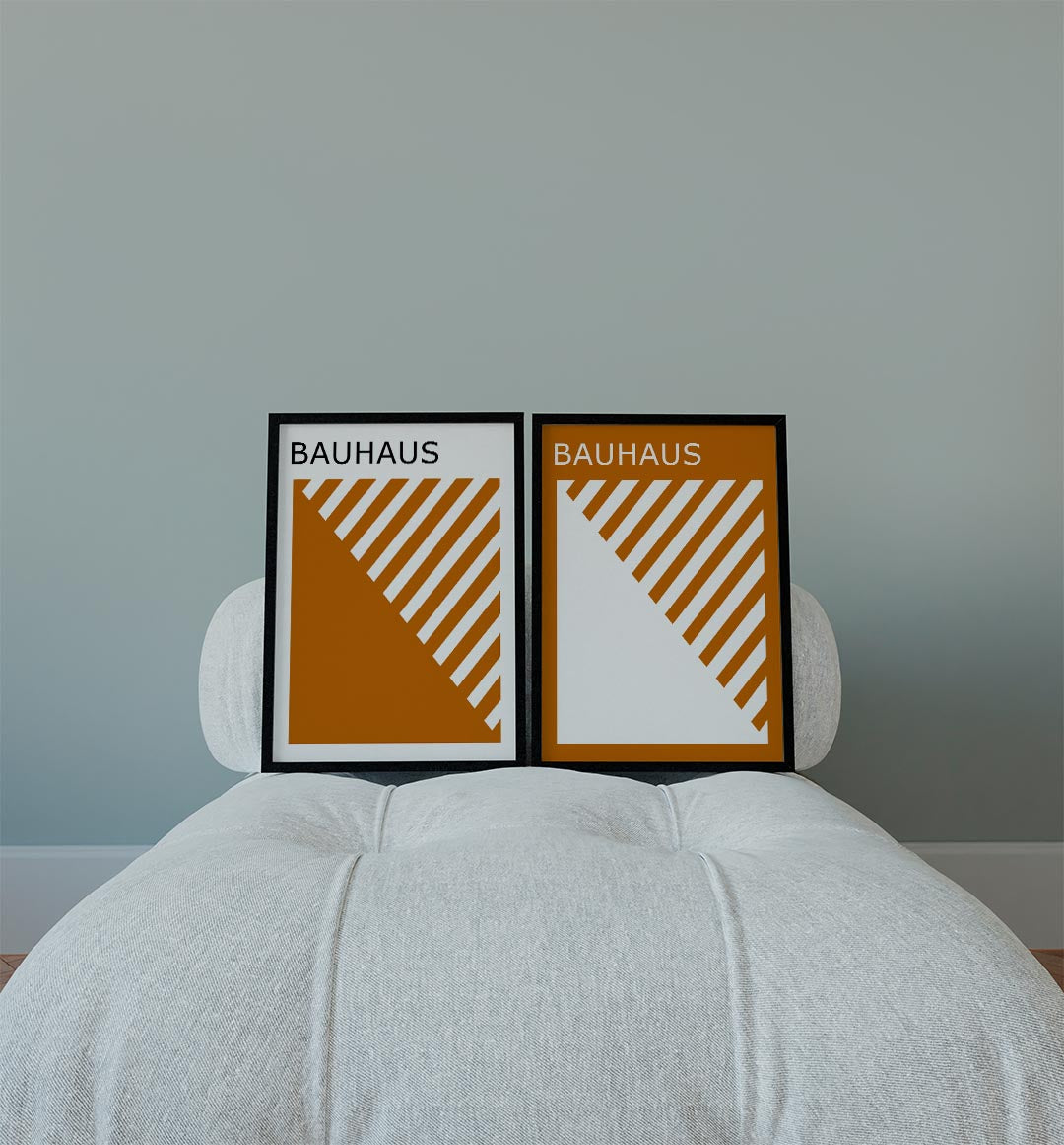 Diagonal lijnen Posterset