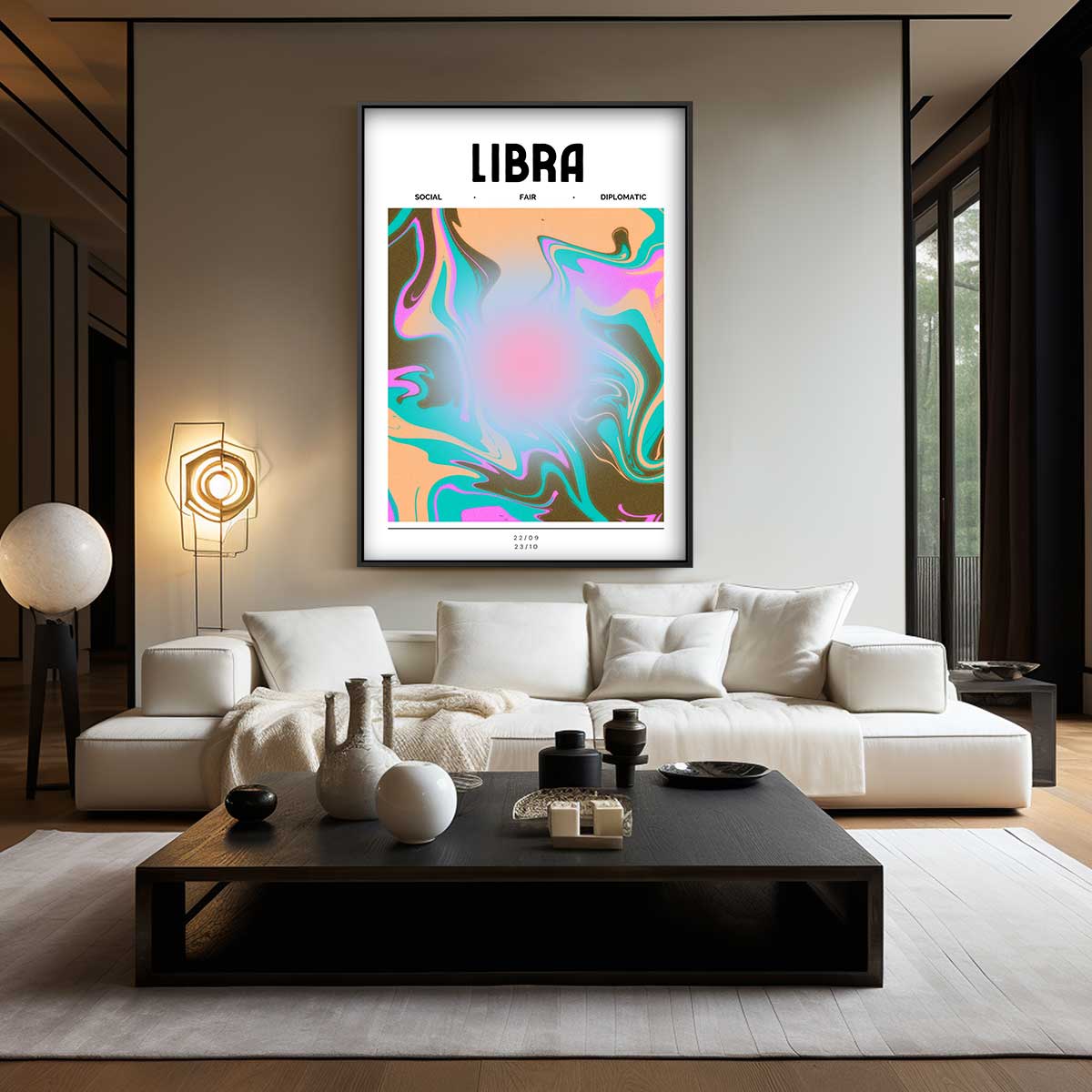 Abstract kunstwerk Kunstwerk-canvas-dibond-plexiglas-wanddecoratie-WallArtistic