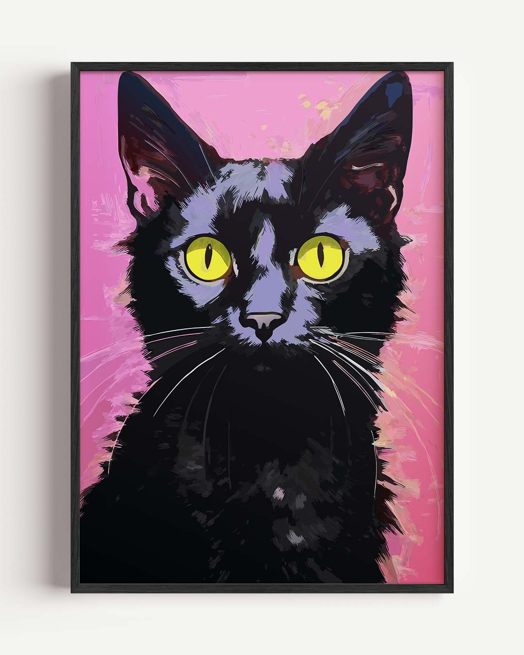 Stijlvolle Kattenposter