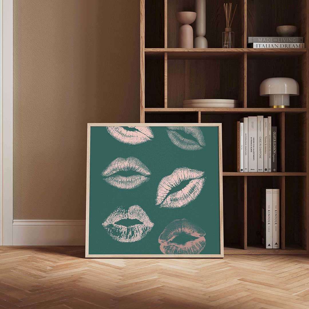 Lipafdrukken Poster