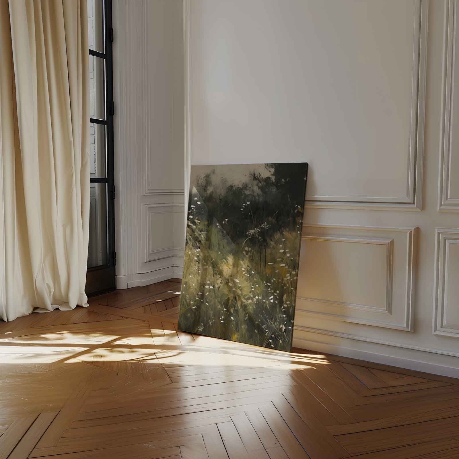 Betoverend Bloemenveld Kunstwerk-canvas-dibond-plexiglas-wanddecoratie-WallArtistic