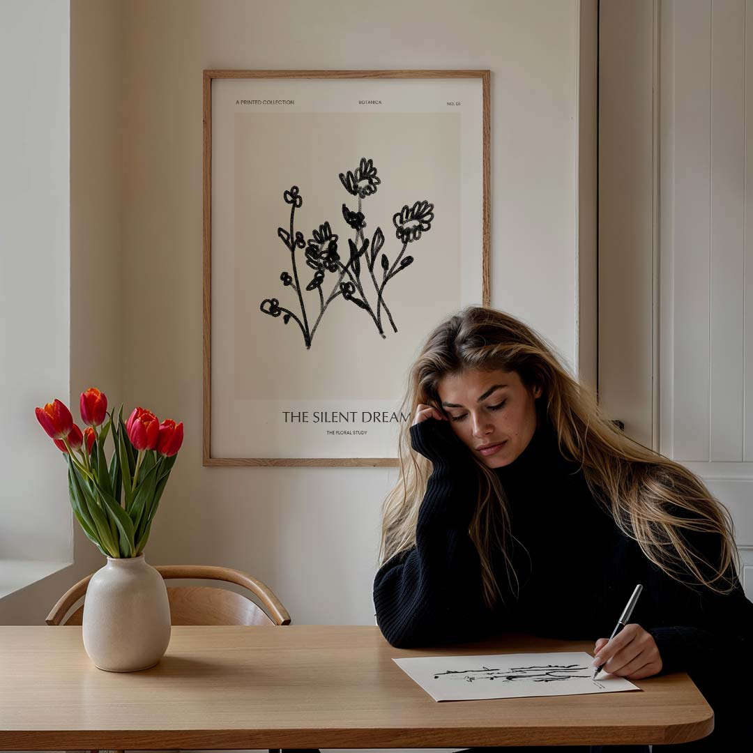 Botanische Dromerij Poster-WallArtistic