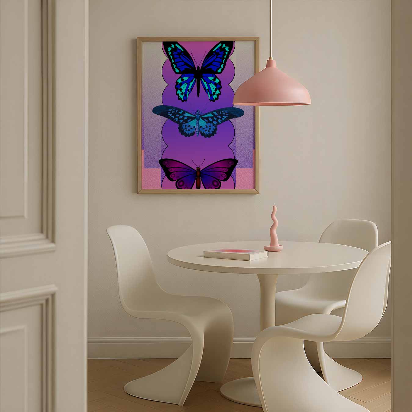 Vlinders in Kleur Poster