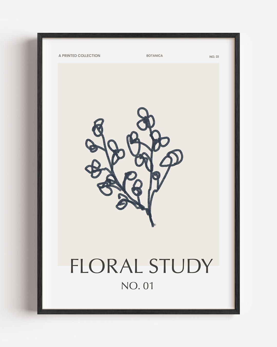 Botanische Elegantie Poster-WallArtistic