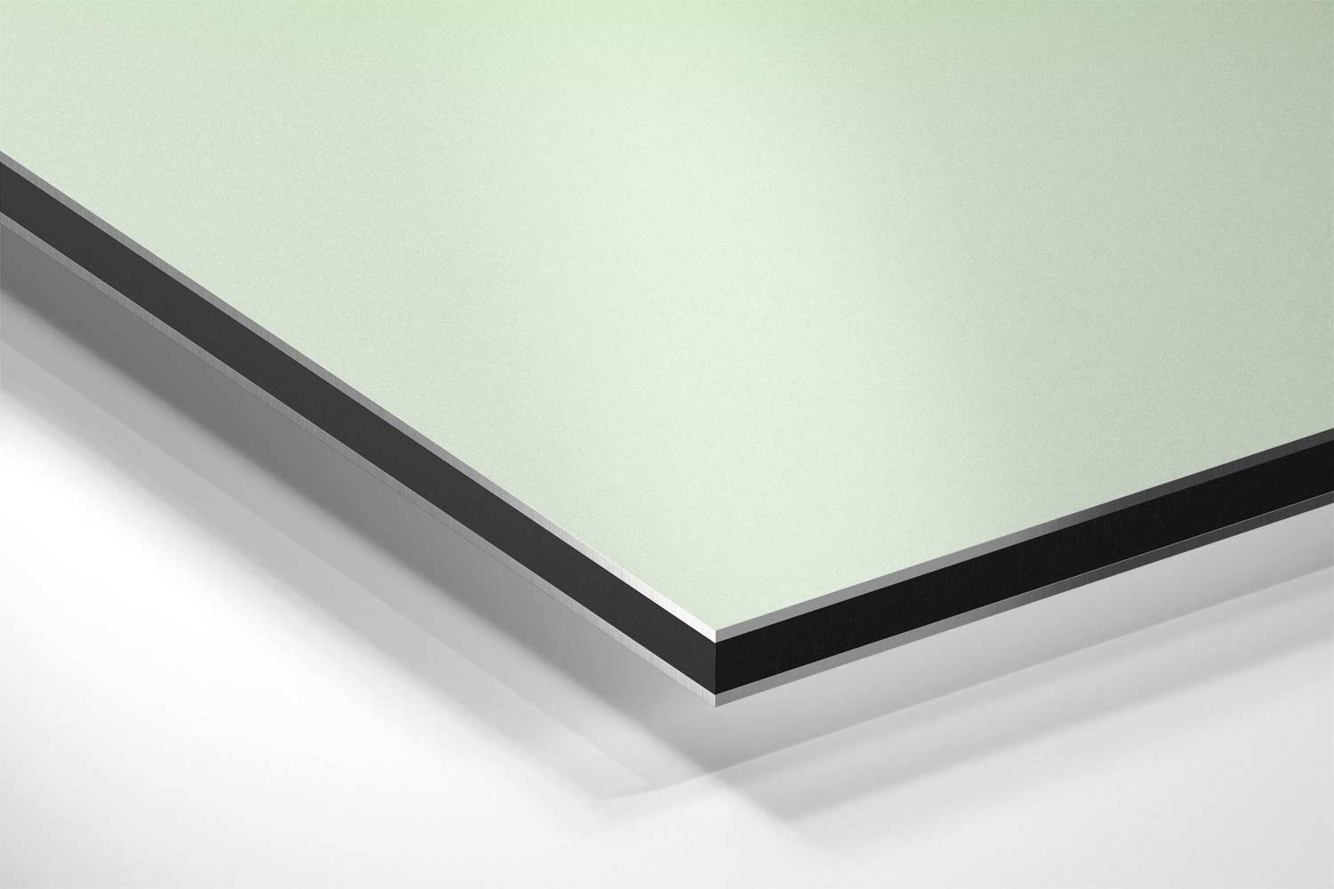 Frisse Groene Glans Kunstwerk-canvas-dibond-plexiglas-wanddecoratie-WallArtistic