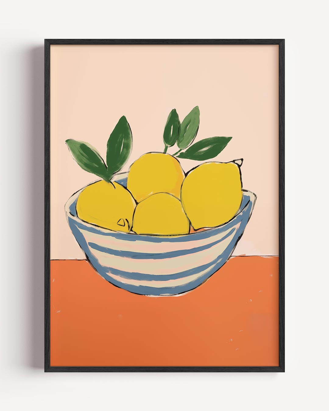 Fris en Fruitig Citroen Poster-WallArtistic