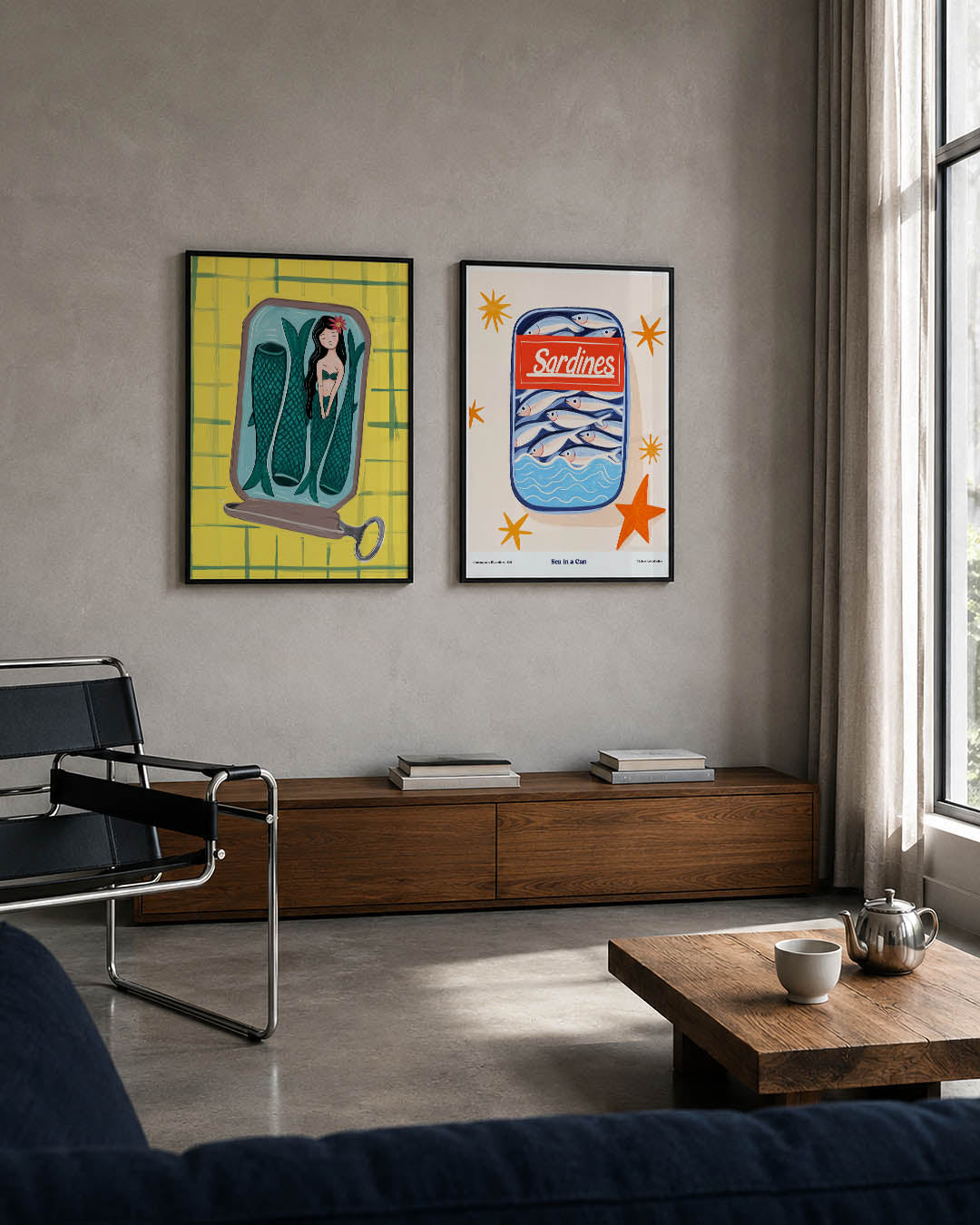 Vissenblik fantasie Posterset