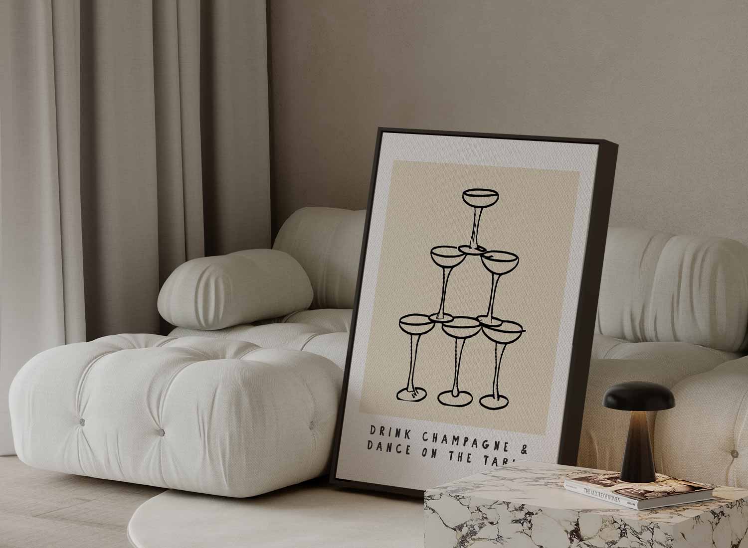Leef in Stijl Poster